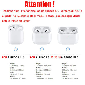 Cartoon Silicone Case for Apple AirPods 1/2/3 & Pro - Giftbuzz.com