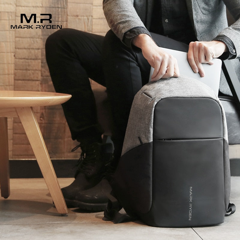 Mark Ryden Multi-purpose USB charging Men's Laptop Backpack - Giftbuzz.com